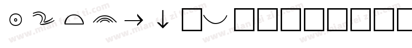 CID FONTf6字体转换